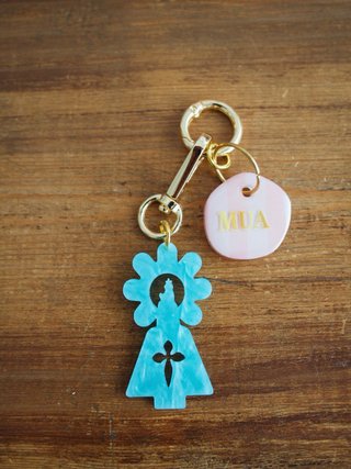 Llavero | Charm | Colgante Virgen del Pilar