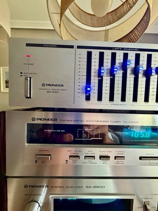 Equipo de Sonido Pioneer Vintage 1979