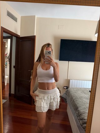 Falda Bershka Blanca sin estrenar con etiqueta