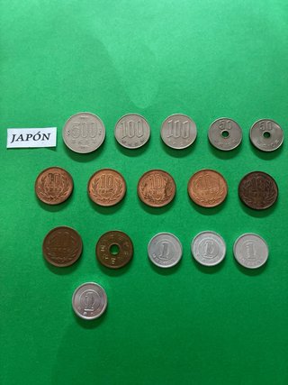 Monedas Japón