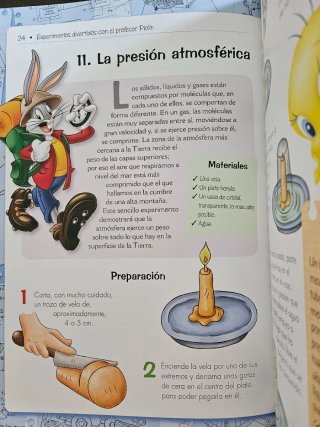 Experimentos divertidos con el profesor Piolín