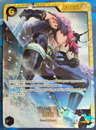 Carta One Piece Loki SEC OP17-119