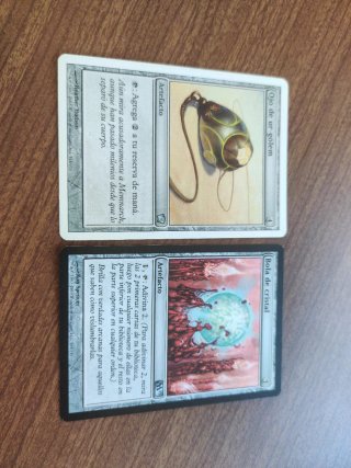Mtg 1*Ur golen eye 1*Crystal ball🇪🇸