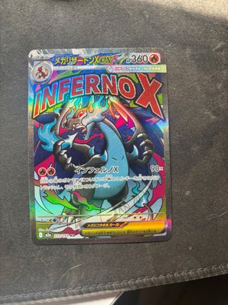 Carta Pokémon Mega Charizard X