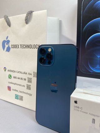 IPHONE 12 PRO AZUL BATERIA 100% IMPOLUTO