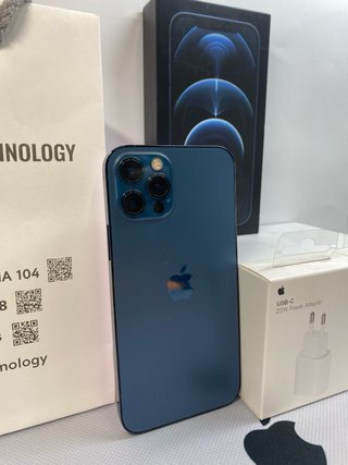 IPHONE 12 PRO AZUL BATERIA 100% IMPOLUTO