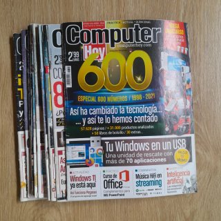 Lote 11 revistas Computer Hoy