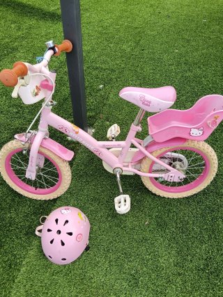 Bicicleta Niña Hello Kitty Rosa