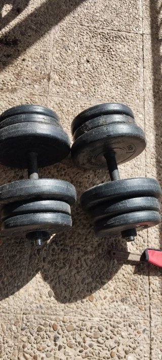 Pesas para entrenamiento