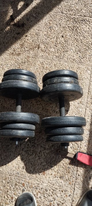 Pesas para entrenamiento