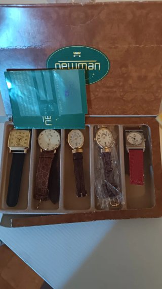 Set di 5 Orologi da Collezione Newman