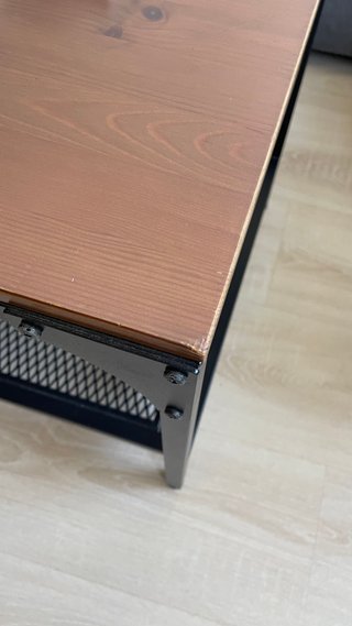 Mesa de centro industrial Fjällbo Ikea