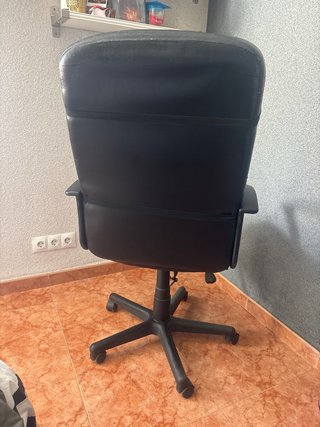 Silla de escritorio Ikea negra