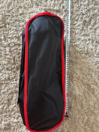 Silla Camping Aluminio Plegable Negra Roja