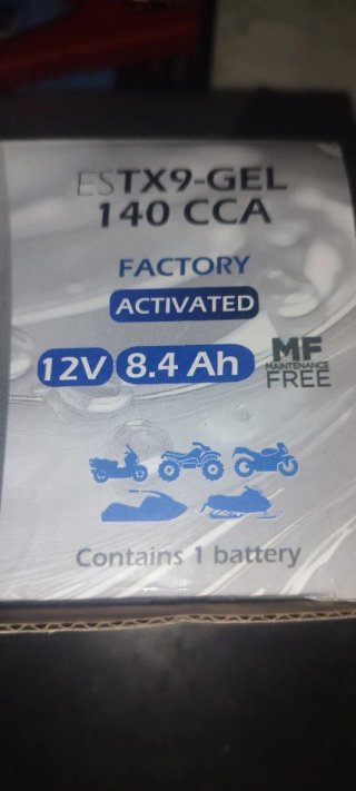 Batería de Gel 12V 8.4Ah TX9-GEL