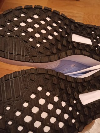 Zapatillas Adidas Blancas y Azules