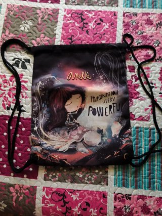 Mochila Anekke Negra y Rosa