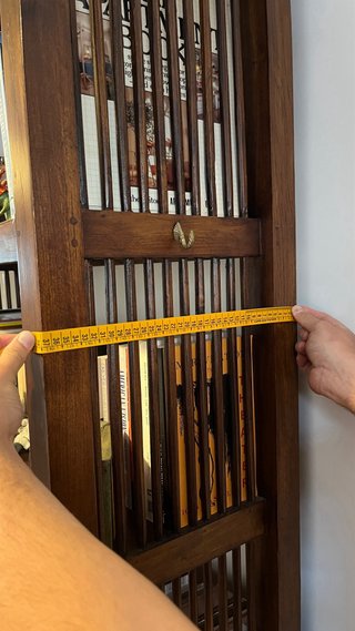 Librería de madera maciza – Bali
