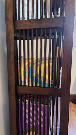 Librería de madera maciza – Bali