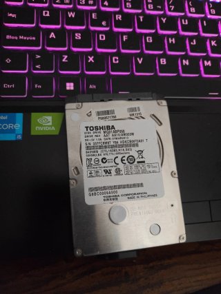 Disco Duro Toshiba 500GB SATA 2.5