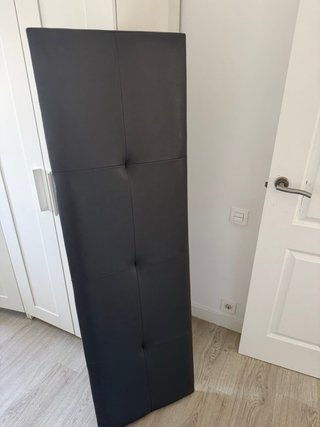 Cabecero Cama 135 Polipiel Gris