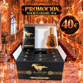 Pack 12 Perfumes Qaed Al Fursan 50ml