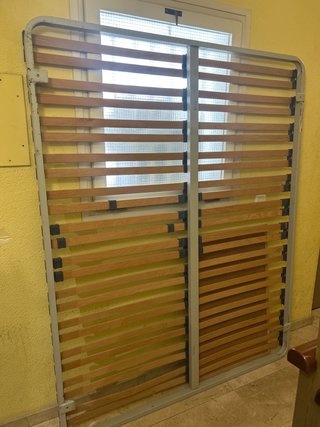 Somier 150x190 Metal y Madera