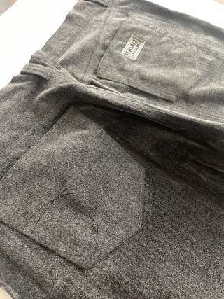 Pantalones Versace Pelo Negros Talla 41