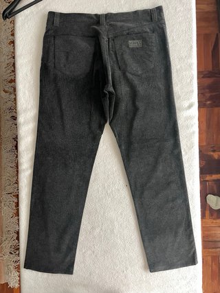 Pantalones Versace Pelo Negros Talla 41