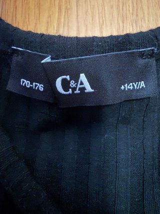 Mono Negro C&A Talla M