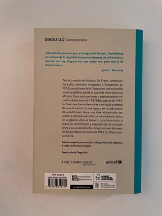 Anne Frank Diario
