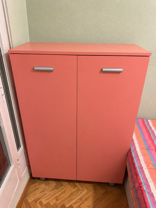 Armario de dormitorio rosa