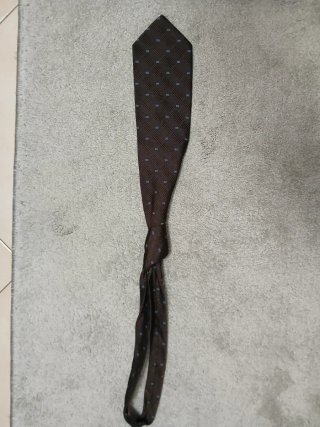Cravatta Dolce & Gabbana DG Marrone vintage