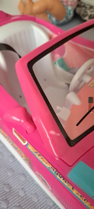 Coche de Barbie descapotable