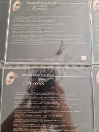 CDs Grandes Divos de la Ópera
