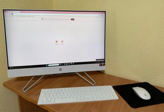 Ordenador HP Blanco