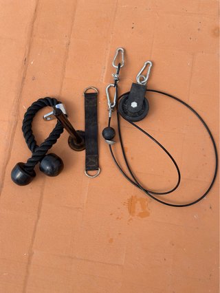 Kit Polea Gimnasio Accesorios Fitness