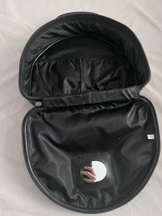 Neceser Rígido Negro Vanity Case con Espejo