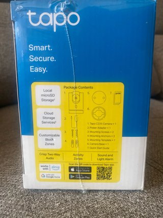 Cámara de Seguridad Tapo C225 2K Wi-Fi 6
