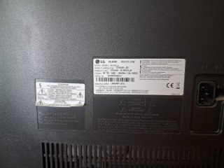 Televisor LG 37 Negro