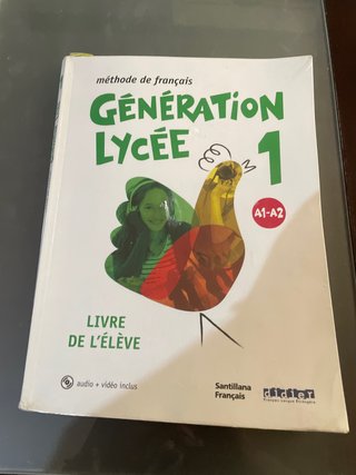 GENERATION LYCEE A1/A2 ELEVE+CD+DVD