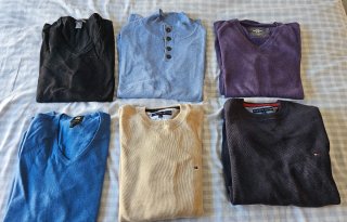 Lote Ropa Hombre 59 Prendas Tommy, Mango, H&M