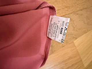 Vestido rosa mujer
