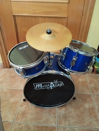 Batería Infantil Music Alley Azul