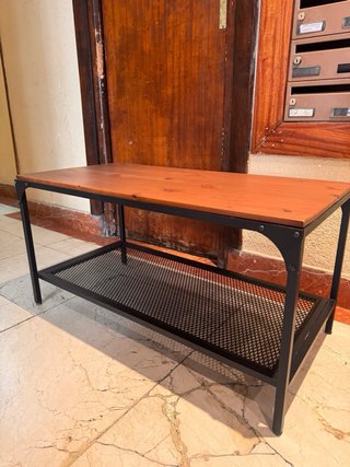 Mesa de centro estilo industrial