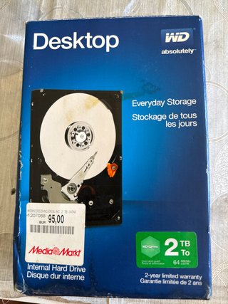 Disco Duro Interno WD 500 gb