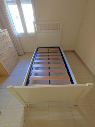 Camas ikea seminuevas 90cmx2m con colchon y somier