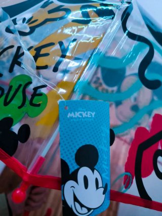 Paraguas Disney Mickey Mouse Transparente