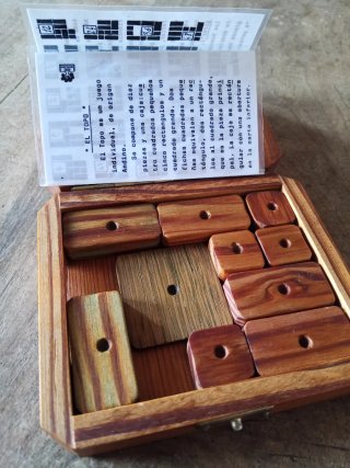 Juego de Ingenio, rompecabezas deslizante