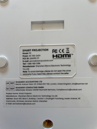 Proyector Smart Projection P3
